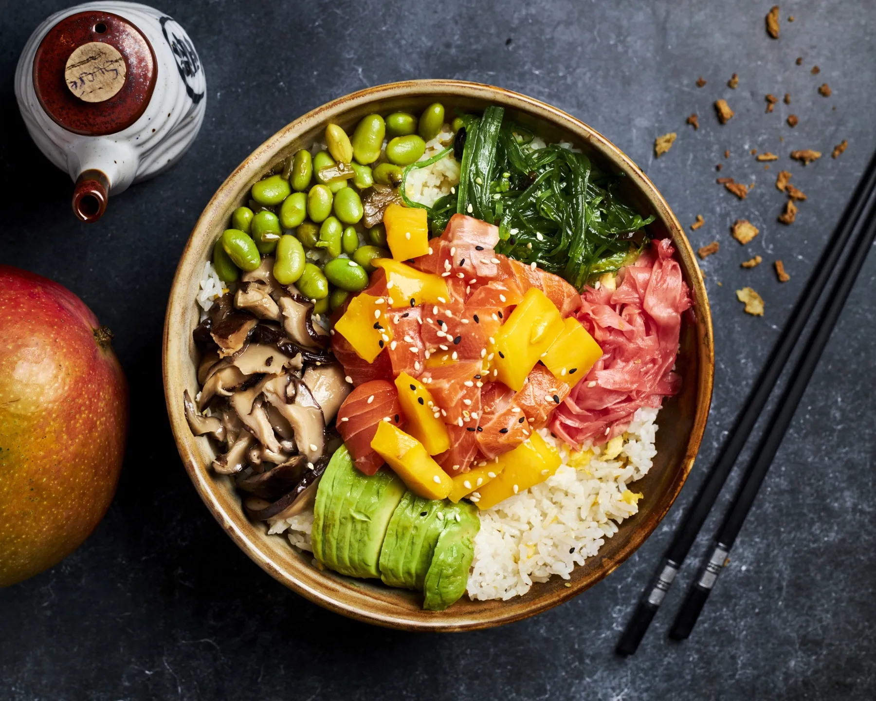 Saumon poke