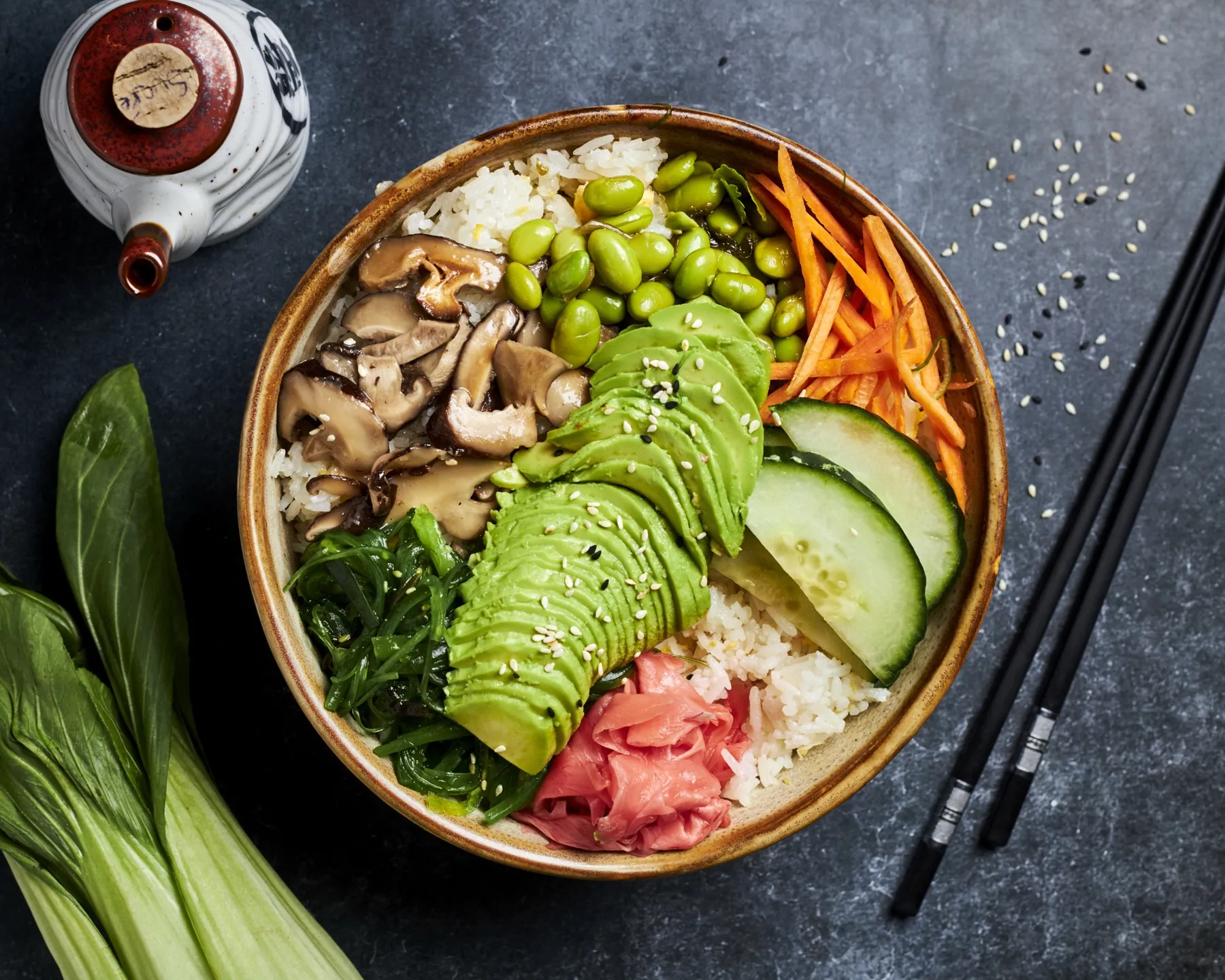 Veggie poke